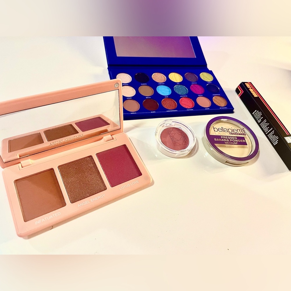 5 Piece Makeup Bundle - The I AM palette, Artist Couture Face Palette & More